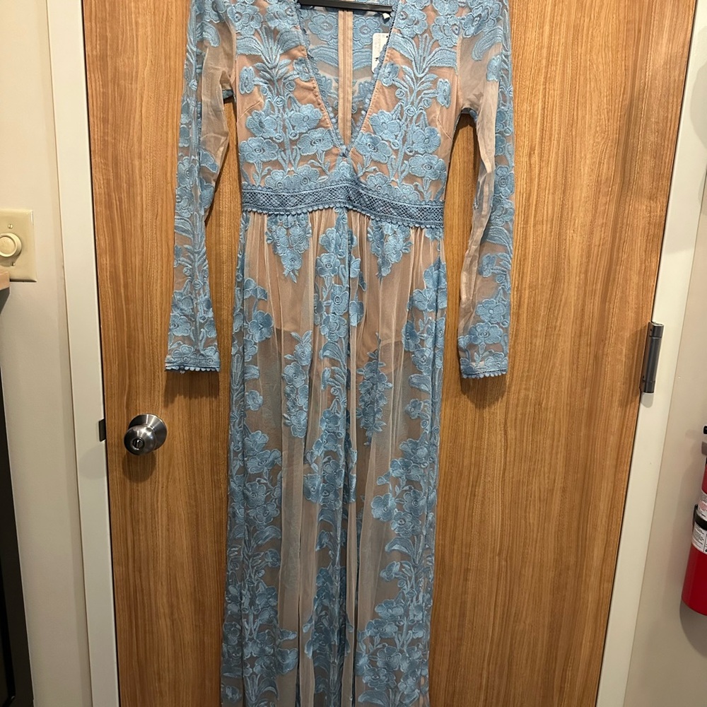 Free People For Love & Lemons Temecula Dress Size S - Picture 6 of 9